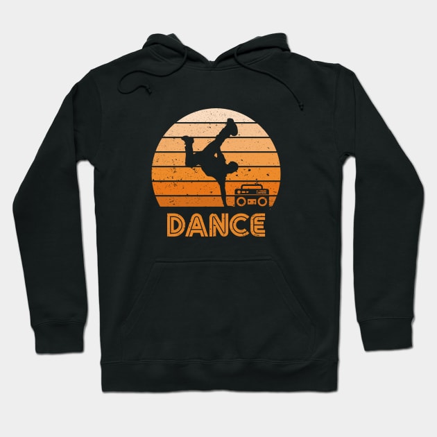 Retro Dance Hoodie by rojakdesigns